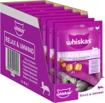 Rahustavad kanamaitselised Whiskas kasside maiused, v&auml;he kaloreid, 8 tk
