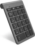 Juhtmevaba Bluetooth numbriklaviatuur, 22 klahvi, vaikne t&ouml;&ouml;, s&uuml;learvutitele