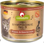 GranataPet Symphonie No.9 konserv kassidele faasaniliha ja k&uuml;&uuml;likuga, 200 g