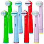 BRAUN Oral-B laste elektrilise hambaharja otsikud, 8 tk