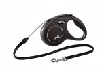 Flexi Classic must rihm, S, 8 m, kuni 12 kg