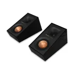 K&otilde;larid KLIPSCH R-40SA Dolby Atmos, mustad, paar juhtmetega