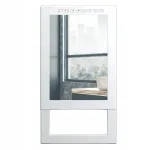 Vannitoa radiaator peegliga QUADRO VISIO, 1800 W