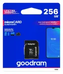GOODRAM 256 GB microSDXC Class 10 m&auml;lukaart