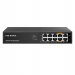 8 portiga PoE l&uuml;liti IP kaameratele, 2 uplink, 10/100 Mbps