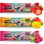 BUNNY NINJA 3 sorti suhkruta puuviljageelid, 16 g iga