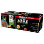 SHEBA Nature's niiske kassitoit eri maitsetega, 40 x 85 g kotikesed