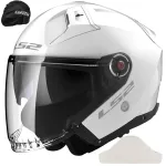 Avatud mootorrattakiiver LS2 OF603 Infinity II, valge, XL
