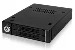 K&otilde;vakettakarp ICY DOCK ToughArmor MB992SK-B, 2 x 2.5" SATA/SAS