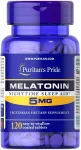 Toidulisand PURITANS PRIDE Melatoniin 5 mg, 120 tabletti