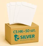 C5 (A5) &uuml;mbrikud, valged, 50 tk, STRONG PREMIUM