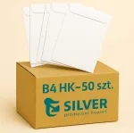 Valged B4 &uuml;mbrikud, 50 tk, Premium.