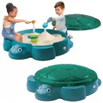 LITTLE TIKES liivakast kilpkonna katusega, 2 istekohta, tume roheline, alates 1. eluaastast