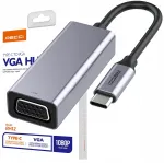 USB-C VGA adapter RECCI, Full HD 1080p, telerile