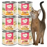 M&auml;rg kassitoit FERINGA teraviljavaba, erinevad maitsed, 6 x 200 g, 70% liha