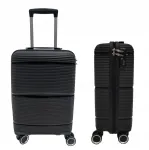 Reisikohver 18" rattastega, kerge, sobib Ryanair ja WizzAir