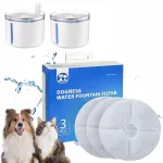 DOGNESS fontaani joogifilter, 2,2 l, liikumisanduri valikuga, 3 tk