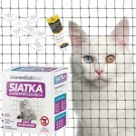 R&otilde;duv&otilde;rk kassidele BLACK CAT, 5x3 m, paigaldatav ilma puurimata