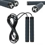 XTREXO Advanced reguleeritava pikkusega must h&uuml;ppen&ouml;&ouml;r