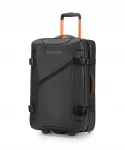 Keskmise suurusega kohver rattastega PUCCINI EM50249B-1, must