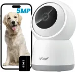 Sisevalve IP-kaamera HOME SECURITY, 5 MP, WiFi (2,4 GHz/5 GHz), 32 GB m&auml;luga, p&ouml;&ouml;ratav