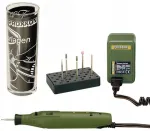 Graveerimispinkide komplekt PROXXON Micromot GG12 tarvikute ja kohvriga PR28635