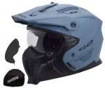 Motorratturi kiiver LS2 OF606 Drifter, eemaldatav l&otilde;ugakaitse, sinine, 2XL