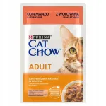 Purina CAT CHOW m&auml;rg kassitoit veiseliha ja baklažaaniga, 85 g
