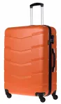 Suur 90 l reisikohver BAGIA BARCELONA, 4 rattaga, ABS, mitmes v&auml;rvitoonis