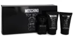 Moschino Toy Boy EDP l&otilde;hnakomplekt 5 ml du&scaron;i- ja raseerimisj&auml;rgse palsamiga