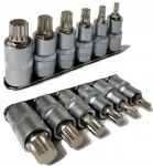 1/2-tolliste pesade komplekt M6-M16 spline otsikutega, YATO