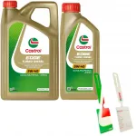 Mootori&otilde;likomplekt CASTROL EDGE Turbo Diesel 5W40, 5 l + 1 l kingitus, ripats
