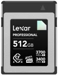 Lexar CFexpress 4.0 Type B DIAMOND 512GB (R3700/W3400) m&auml;lukaart
