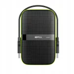 V&auml;line k&otilde;vaketas Silicon Power Armor A60 5TB, roheline/must