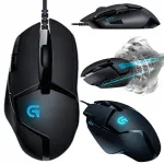 M&auml;nguhiir LOGITECH G402 Hyperion Fury, 4000 DPI, must, USB, optiline