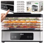 INOX toidukuivataja 5 restiga, 400W, toiduklassi plast