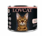 LOVCAT Pure Salmon m&auml;rg &uuml;hevalgu l&otilde;hep&otilde;hine toit kassidele, 185 g
