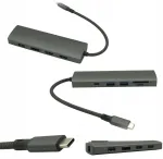 USB-C doks Toshiba Ultrabook s&uuml;learvutitele kahe monitori toega
