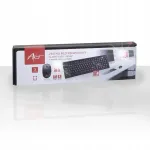 ART AK-48A juhtmevaba klaviatuuri, hiire ja hiiremati komplekt, 2,4G, QWERTY