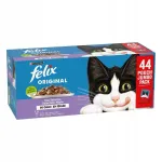 Felix Original kassitoit lihaga ja kalaga želees, 44 x 85 g