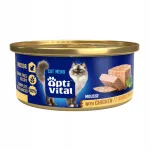 Pehme kassitoit OPTIVITAL Fluffy Mousse kanaga 85 g