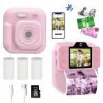 Laste fotoaparaat K12Pro hetkprintimise, Bluetooth, 1080P, 48MP, 2.0