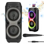 Traadita kaasaskantav k&otilde;lar 200W, Bluetooth, FM raadio, USB, SD, LED