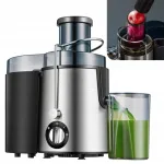 Mahlapress 2 kiirust 800W, 65 mm, 500 ml, h&otilde;bedane, k&ouml;&ouml;giviljadele ja puuviljadele