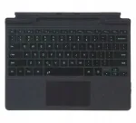 Juhtmevaba klaviatuur valgustuse ja puutepadjaga Surface Pro X/8/9/10/11-le