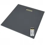 Vannitoa elektroonilised klaasist kaalud LCD, hallid, 180 kg, 2 patareiga
