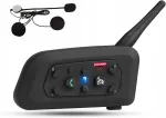 Mootorratta interkom Koanni V6 Pro, USB-C, Bluetooth, 1200 m, EUC, rakendusega