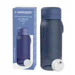 Wessper B2 Tritan 0,5 l sinine filterpudel