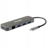D-Link DUB-2334 USB-C multifunktsionaalne jagaja