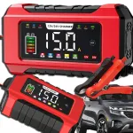 Automaatne aku laadija LCD-ga, 12V 15A taastamisfunktsiooniga